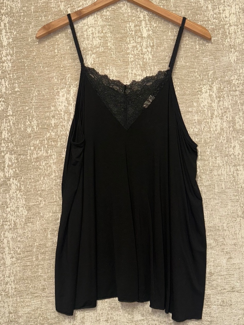 POL Black Lace Tank Top